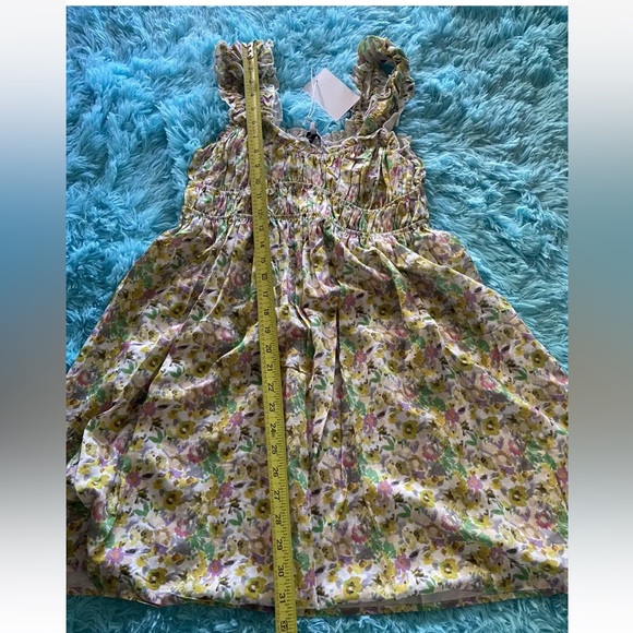 beautiful floral smocked sundress nwt Emory Park M - Picture 7 of 11